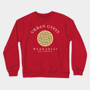 Urban Gypsy Wearables – Est. MMXXIII with Roman Design Crewneck Sweatshirt